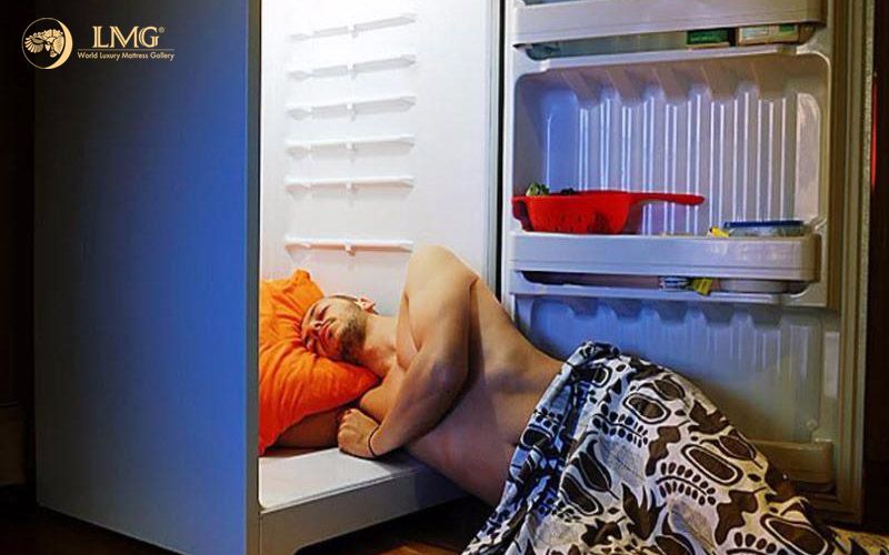 Cách ngủ ngon khi trời nóng